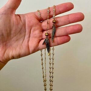 🪶 Vanessa Mooney Wrap Necklace